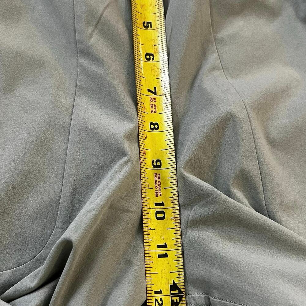 Lululemon Swift Mid-Rise Wide Leg Pant Fog Green Gym Studio Yoga Workout Size 10 - Picture 9 of 11
